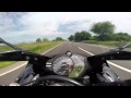 Yamaha r1 top speed run at the autobahn germany