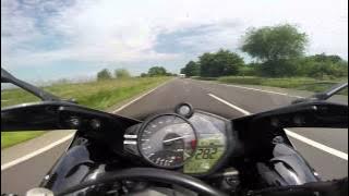 Yamaha R1 Top Speed Run at the Autobahn (Germany)