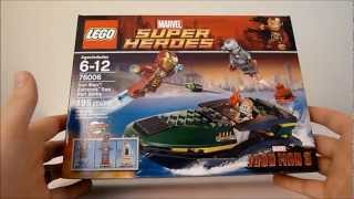 LEGO 76006 Iron Man Extremis Sea Port Battle