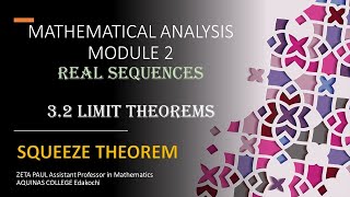 S5 ANALYSIS MODULE 2 Section 3.2.7 Squeeze Theorem