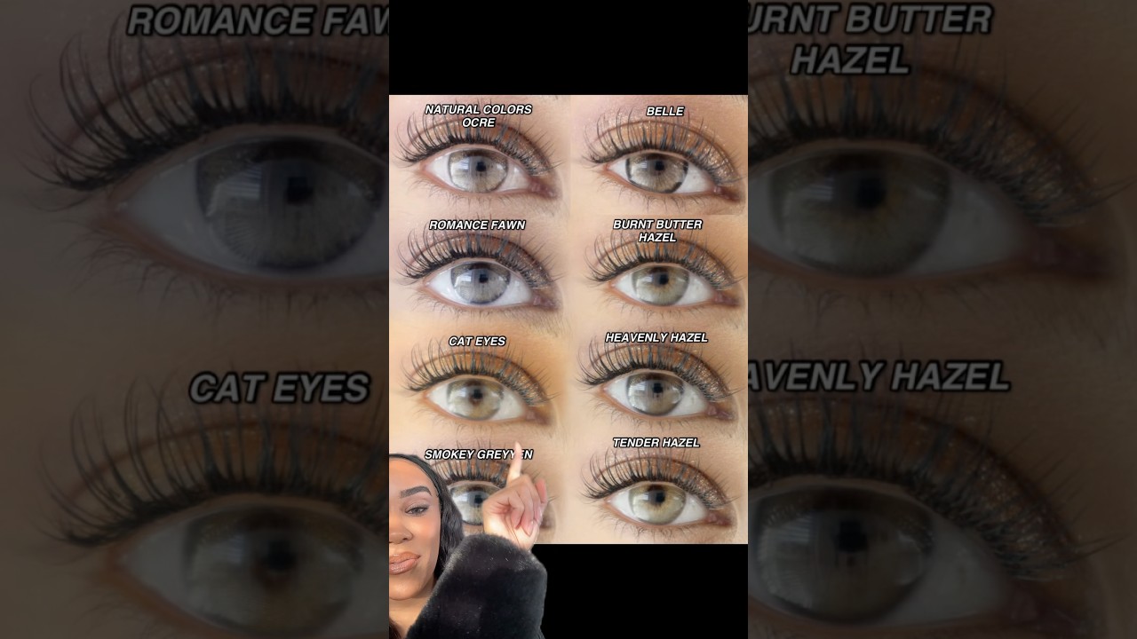 COLOR CONTACTS I’LL BE WEARING ALL 2025 ✨💓 PART III