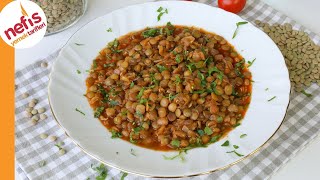 How to Make Turkish Green Lentils | Easy Green Lentil Dish Recipe