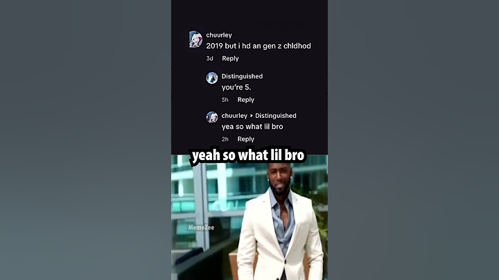 yeah so what lil bro