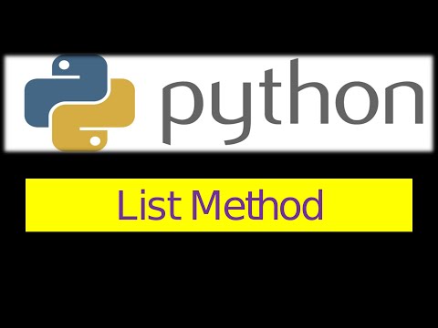 List built-in method in python | Python Tutorial for Beginners | Syit | Fycs | Lecture 32