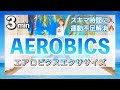 【3分間のスキマ時間に!】エアロビクスダンスで運動不足解消🔥