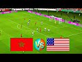 USMNT vs MOROCCO | 27 Mar 2026 - International Friendly Soccer Match | eFootball (4K) Gameplay 
