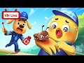 🔴 TRỰC TIẾP | Tuyển tập hoạt hình cảnh sát trưởng hay nhất | Hoạt hình Labrador | BabyBus Livestream