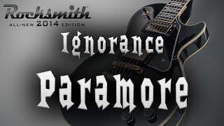 Rocksmith Remastered ~ Ignorance by Paramore ~ Lead/Rhythm/Bass
