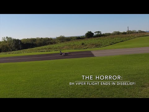 The Horror: Black Horse RC Viper Flight on 12s Ends in Disbelief