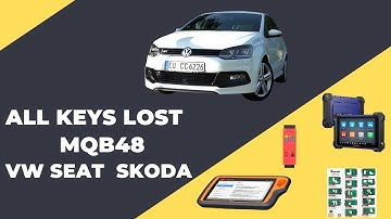 All Keys Lost - VW Polo, VW Golf 7, Seat Ibiza ... - Key tool plus & Autel