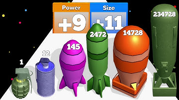 Shred and Shoot - Level Up Shredder, Max Level ASMR Gameplay #asmrgameplay #satisfyingasmr #levelup