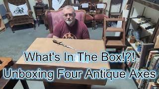 What's In The Box? Unboxing antique axes