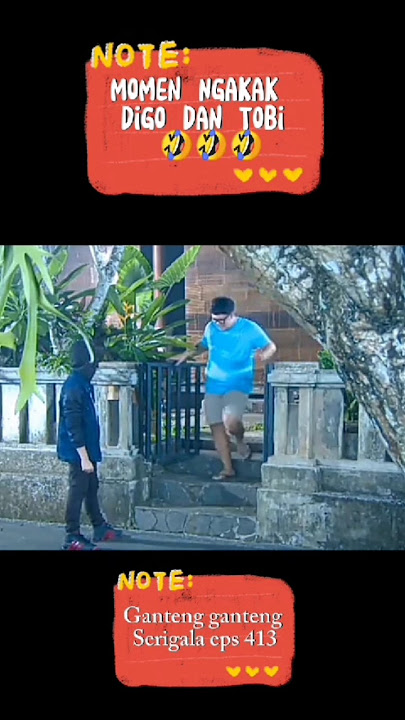Moment ngakak digo dan tobi perebutkan sisi 🤣🤣🤣 #ggs #shorts  #ggshorts  #gantenggantengserigala