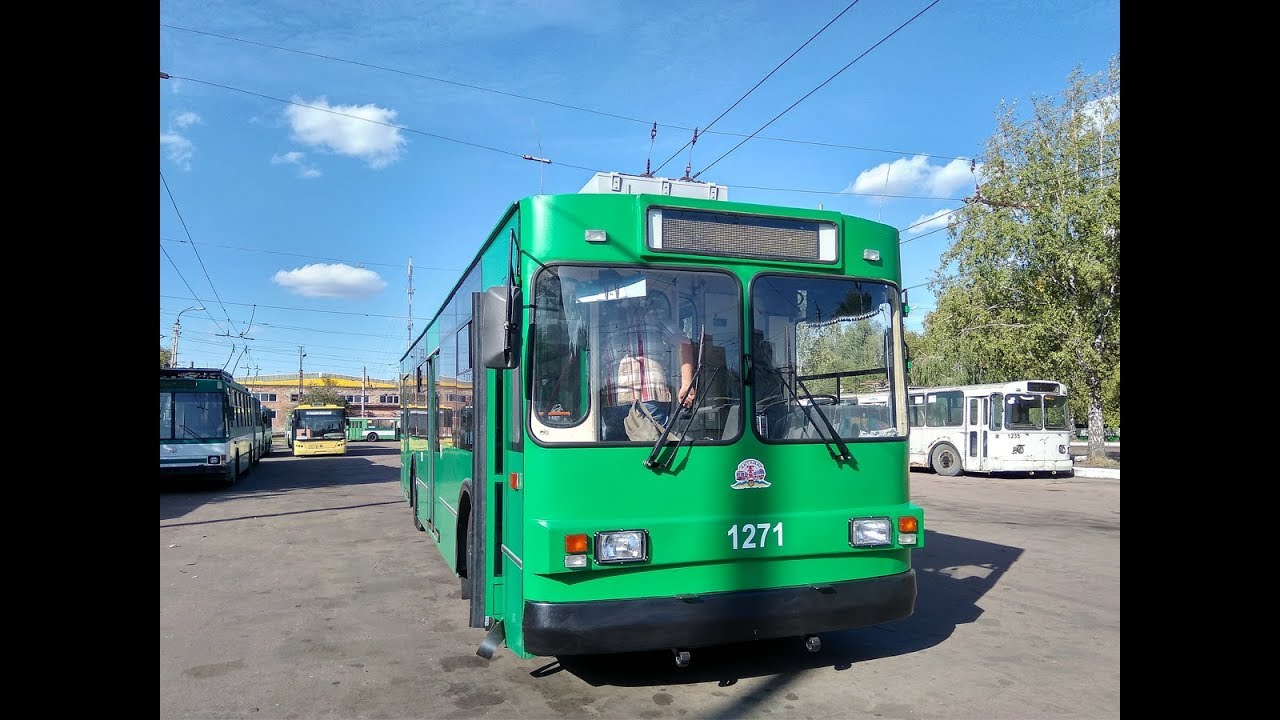 Житомирский троллейбус: ЗиУ-682В №1271 - Самоходный 