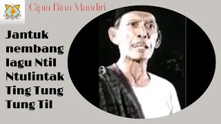 Jantuk nembang lagu Ntil Ntulintak Ting Tung Tung Til