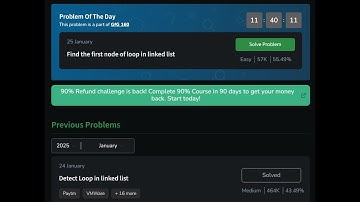 Find the first node of loop in linked list |JAVA IGFG I POTD I DSA I #coding #potd  #datastructure