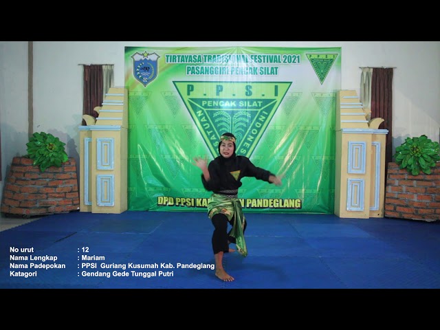 Pencak Silat | PPSI Pandeglang | Mariam class=