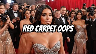 Kim Ks Met Gala Disaster Wardrobe Malfunction Exposed On Red Carpet