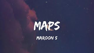 Maroon 5 - Maps (Lyric Video) | Flo Rida, Ariana Grande,...
