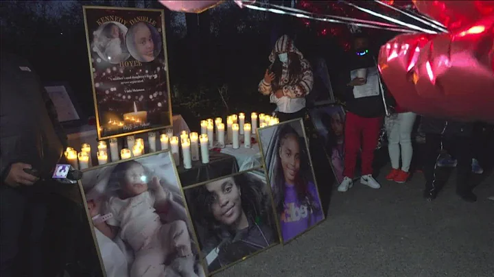 Candlelight vigil held for Danielle and Kennedy Ho...