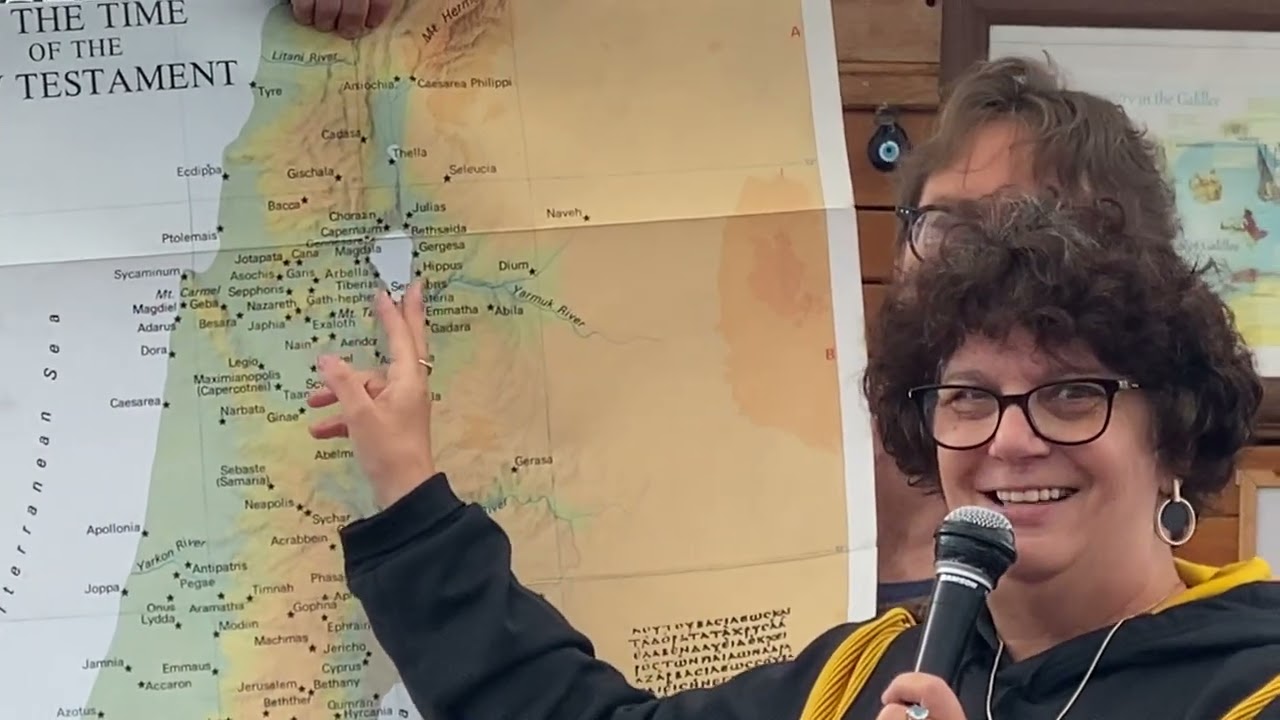 Boat ride on the Sea of Galilee In Israel