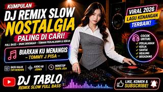 Biarkan Ku Menangis DJ Remix Slow Terbaru | Tommy J Pisa | Full Bass Santai