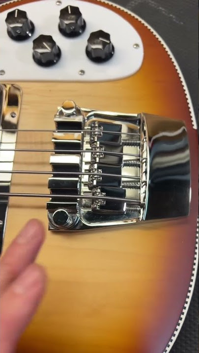 Rickenbacker 4003 with New Bridge