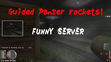 誘導パンツァー  Guided Panzer rockets! - Wolfenstein: Enemy Territory