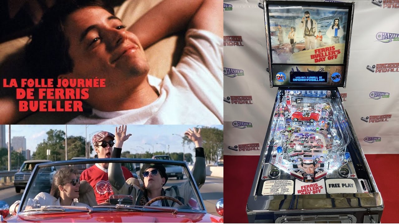 Le flipper LA FOLLE JOURNEE DE FERRIS BUELLER - YouTube