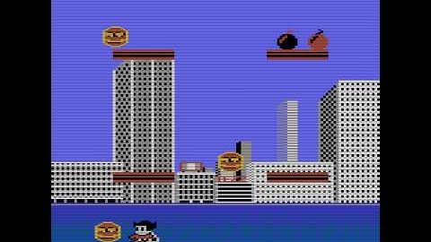 Atari XL/XE - Bomb Jack (unifnished game)