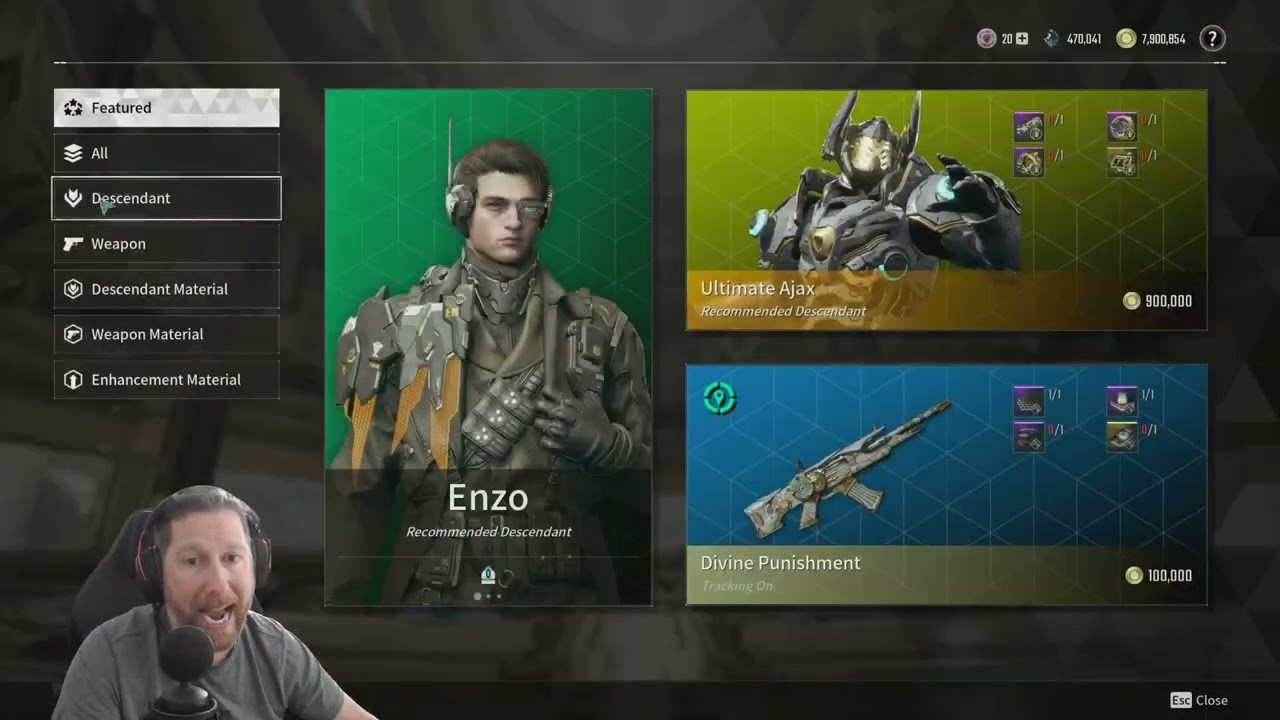 How to farm Ultimate Weapons and Descendants