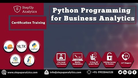 Jupyter Notebook: Introduction, Setup, and Walkthrough | Python Data Types | StepUp Analytics