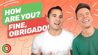 How Are You? Fine, Thanks! 👍 | Greetings | Learn European Portuguese