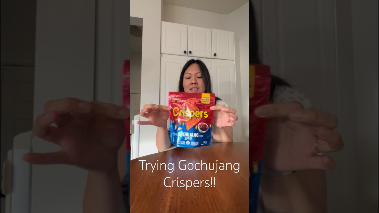 trying gochujang Crispers!! 🌶️ 