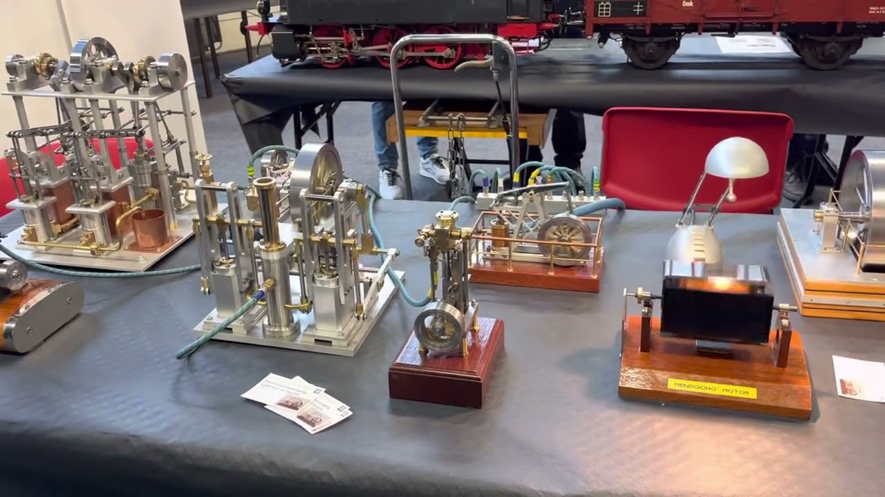 Model train expo Houten Netherlands model engine kits