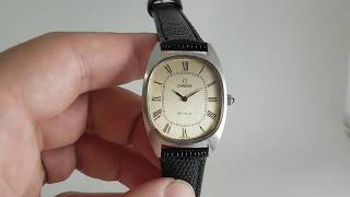 1975 Omega De Ville men's vintage watch. Model reference 111.0131 - YouTube