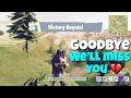 Goodbye Old Fortnite Pt3 (Get You The Moon)