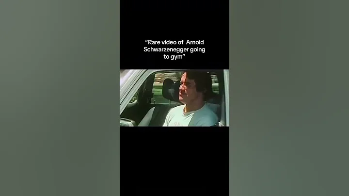 Arnold driving to the gym 🤯 #arnold #arnoldschwarzenegger #schwarzenegger
