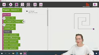 Programmieren mit dem TurtleCoder | Teil 5: Komplizierte Mäander