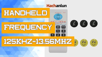 Handheld Frequency 125Khz-13.56MHZ Copier Duplicator Cloner RFID NFC IC Card Reader & Writer Access