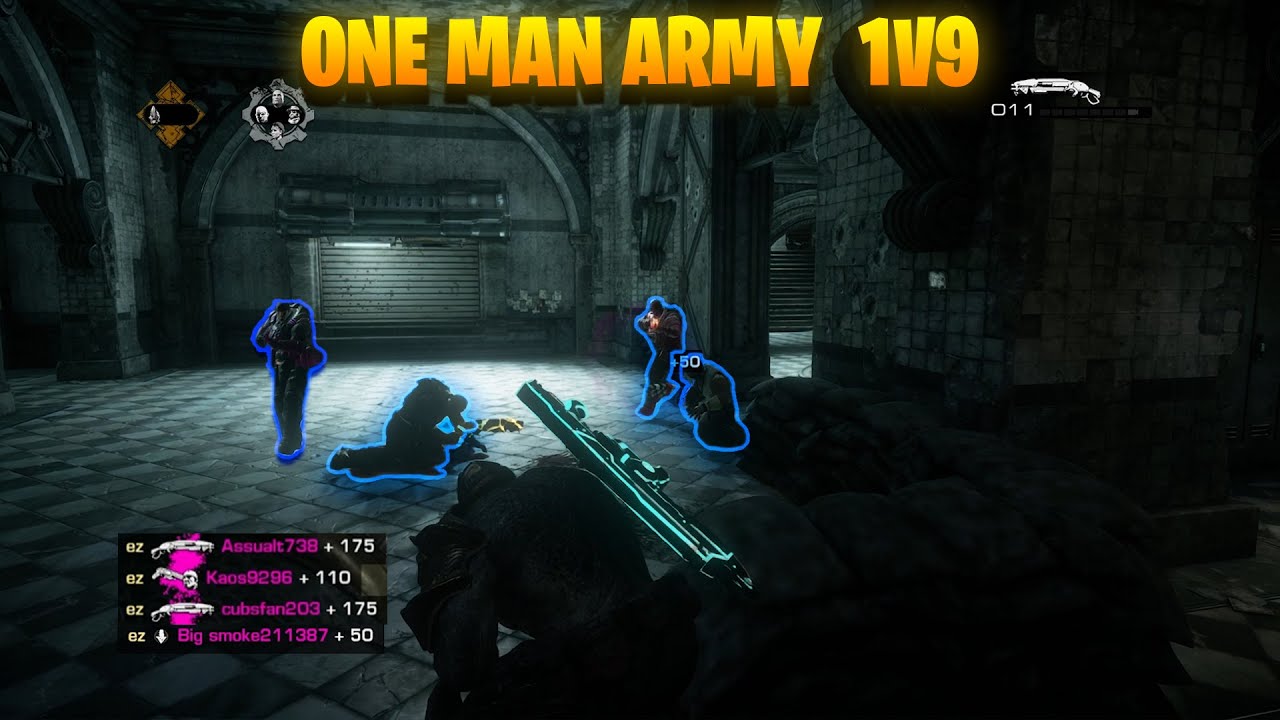 Gears of War Reloaded - BEST CLUTCHES SO FAR (ONE MAN ARMY)