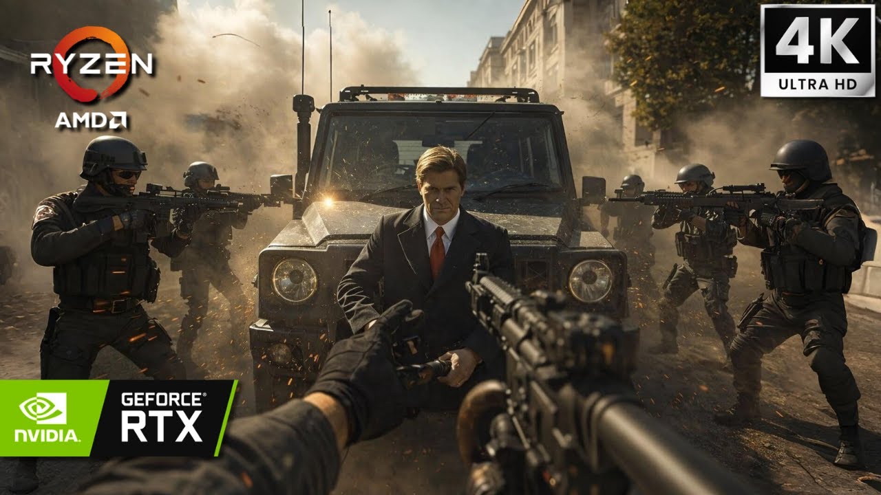 (RTX 5070ti) Миссия «Защита президента США» в Battlefield 6 | Геймплей с ультрареалистичной графи...