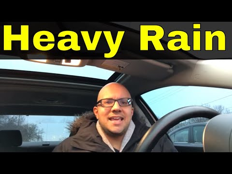 How To Accelerate In A Car Smoothly And Safely Beginner Driving 5 Tips For Driving In Heavy Rain
