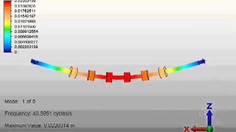 Autodesk Simulation Mechanical 360 - Modal Analysis-1