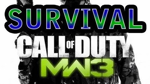 Survival - Going For A High Wave On Dome Part 2 - MW3 Survival Mode