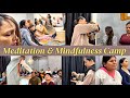 Meditation mindfulness Camp with Yogini ji From Japan || Meditation & Healing Exercise