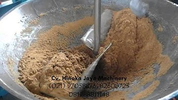 Mesin Pengaduk Serbuk ekstrak Jahe - Ginger extract powder mixer machines