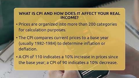 What Is CPI And How Does It Affect Your Real Income? - Inflation Insight Channel