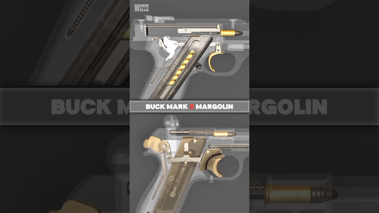 Browning Buck Mark x Margolin pistol