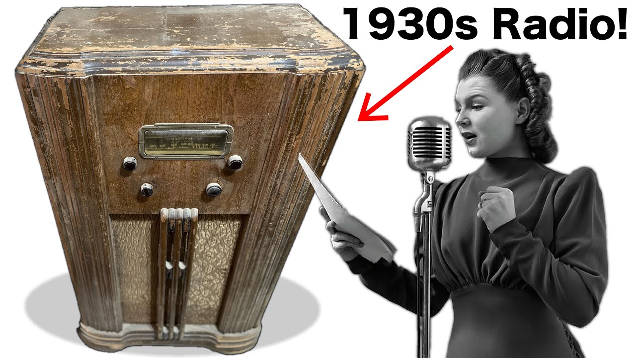 WATCH this Art Deco radio TRANSFORM 👀